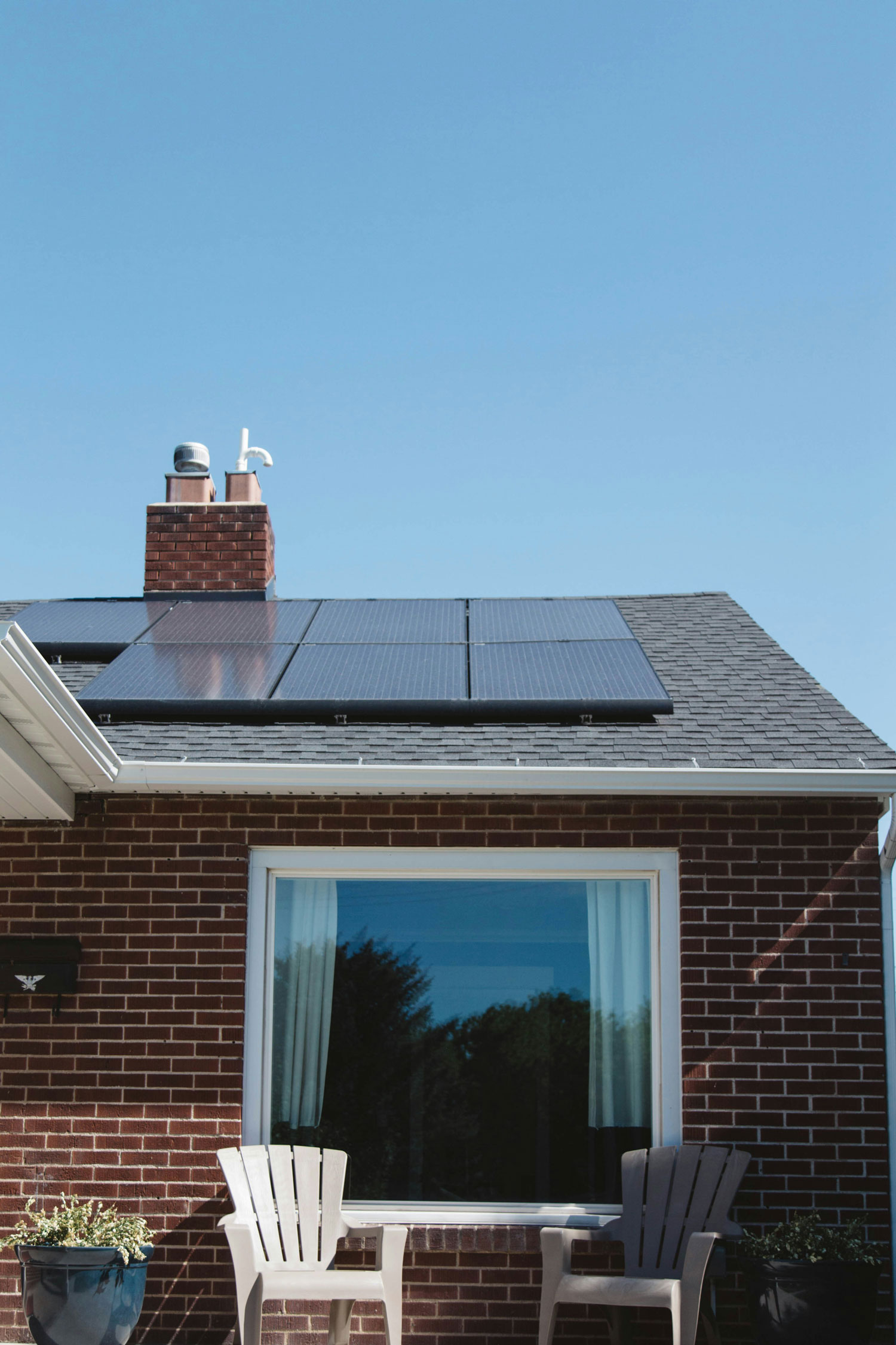 Photovoltaikanlage auf Wohnhaus